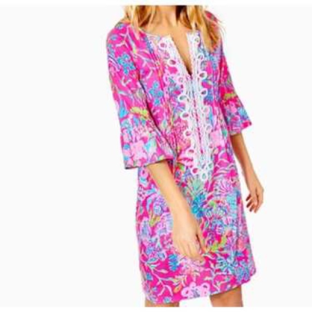 Lilly Pulitzer Krysta Shift Dress Size Large